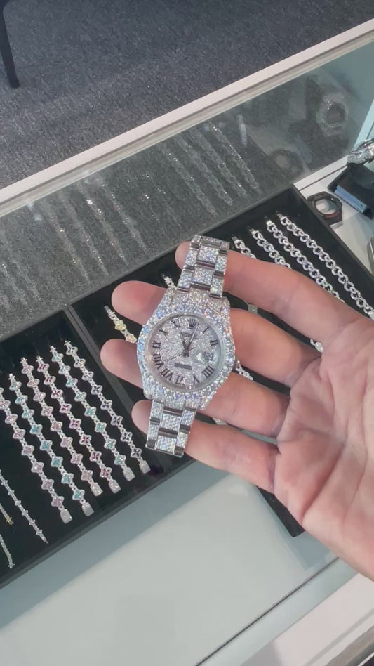 VVS CUSTOM WATCH 41MM (Highest Quality)