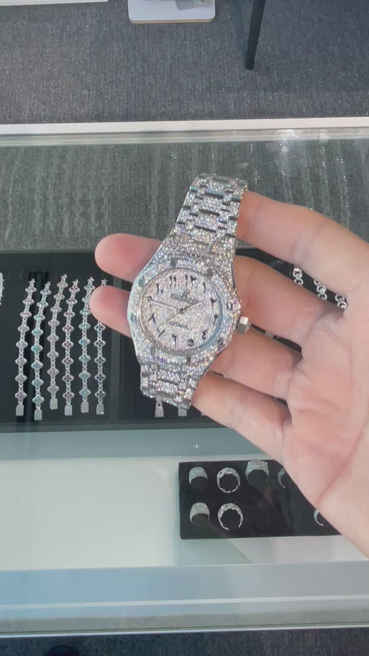 VVS CUSTOM WATCH 41MM (Highest Quality)